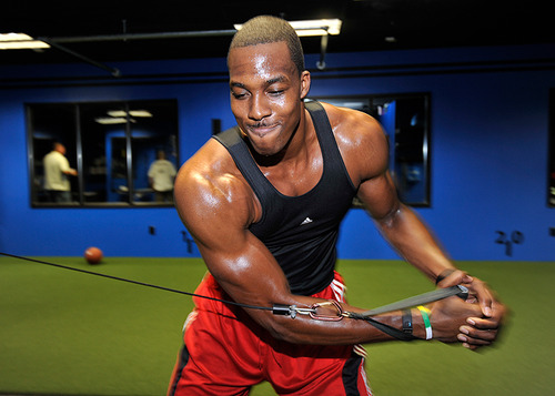 So you want a body like Orlando Magic's Dwight Howard. 